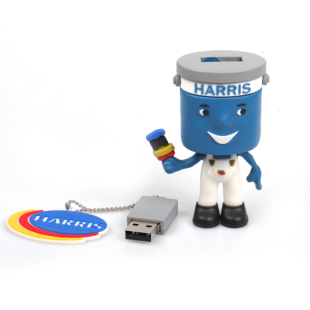 8G Custom 3D PVC Figurine USB Flash Drive 2