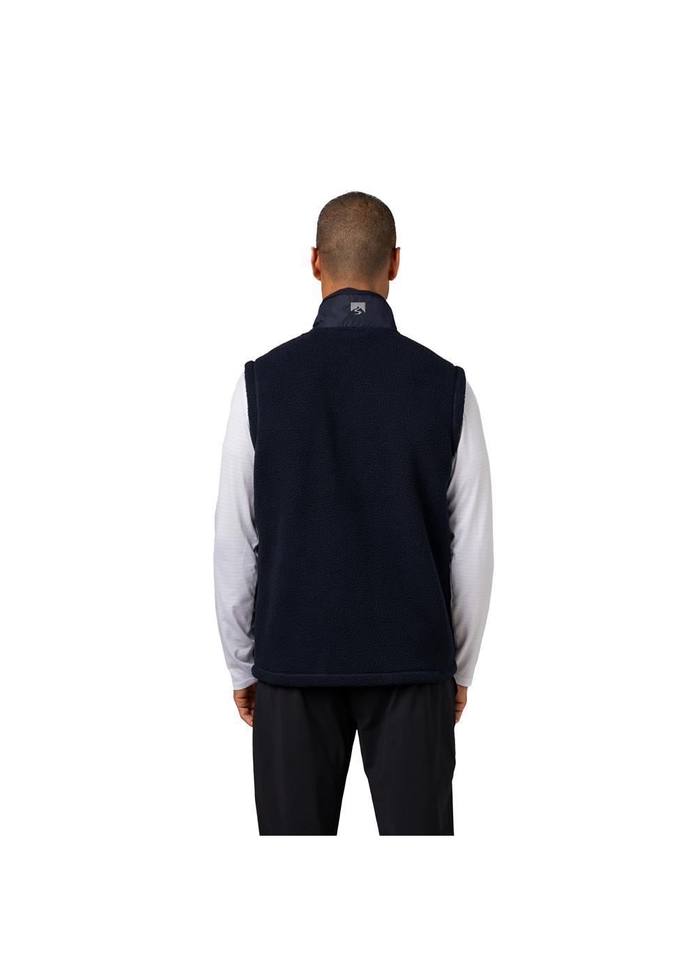 Storm Creek Men's Warm Up Colorblock Sherpa Fleece Vest 5