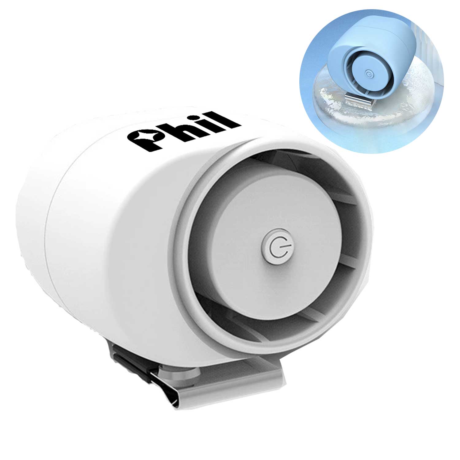 Rechargeable & High-Power Cooling Portable Waist Fan