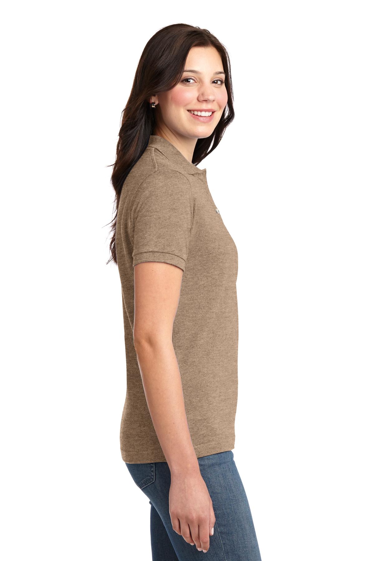 Port Authority Women's Heavyweight Cotton Pique Polo. L420 69
