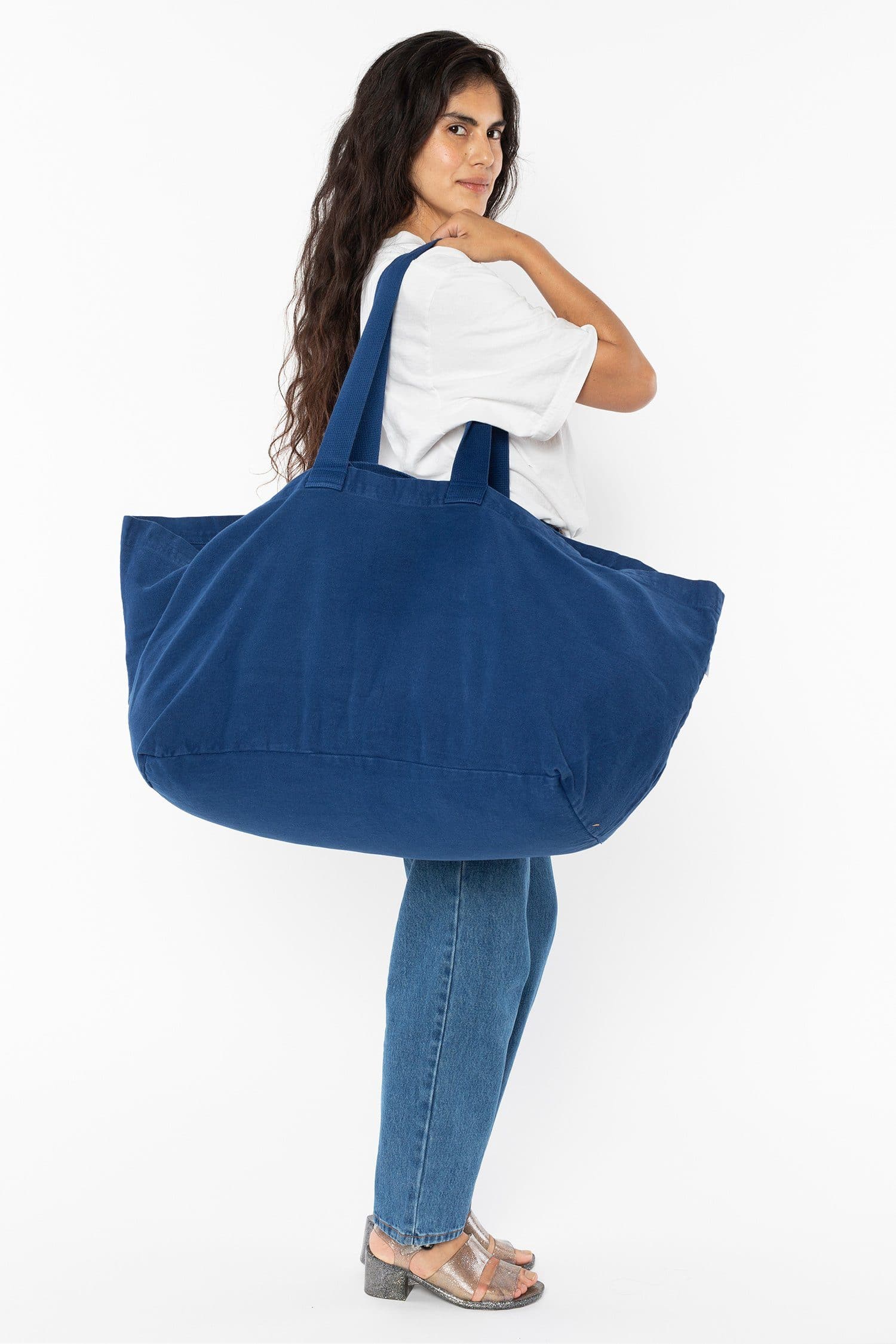 OVERSIZE BULL DENIM BAG 6