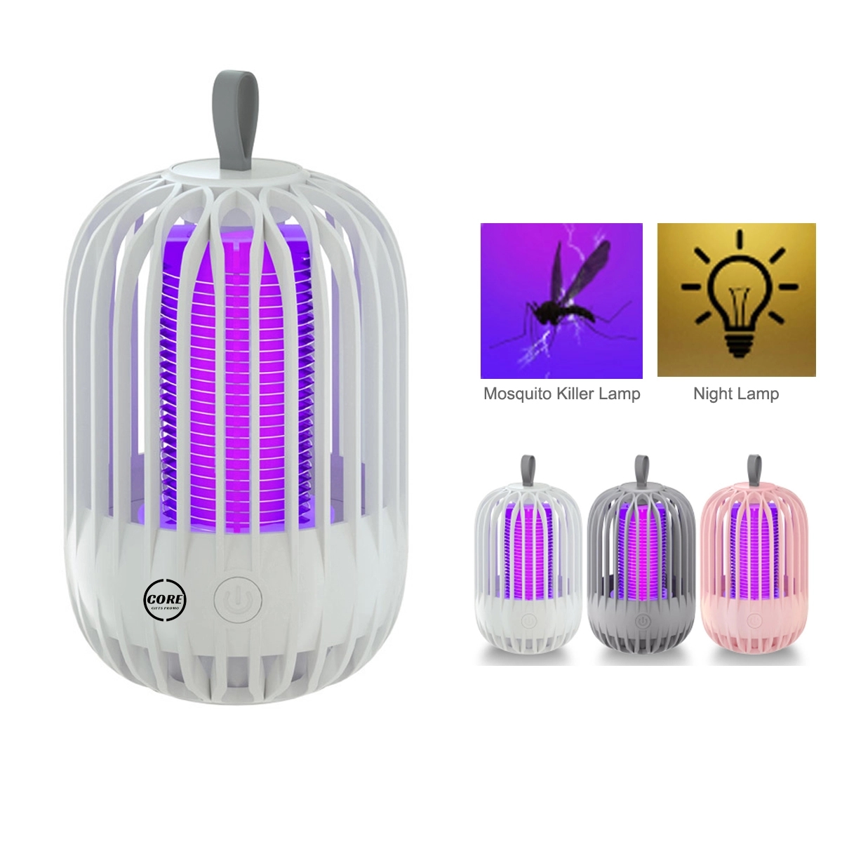 Electronic Mosquito Fly Zapper Portable Indoor Bug Lamp 3