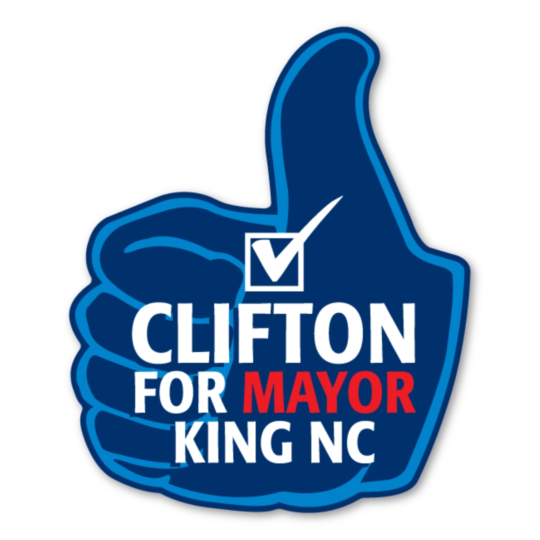 Thumbs Up Magnet - 3.5" x 4.25" - 30 mil - Outdoor Safe 1