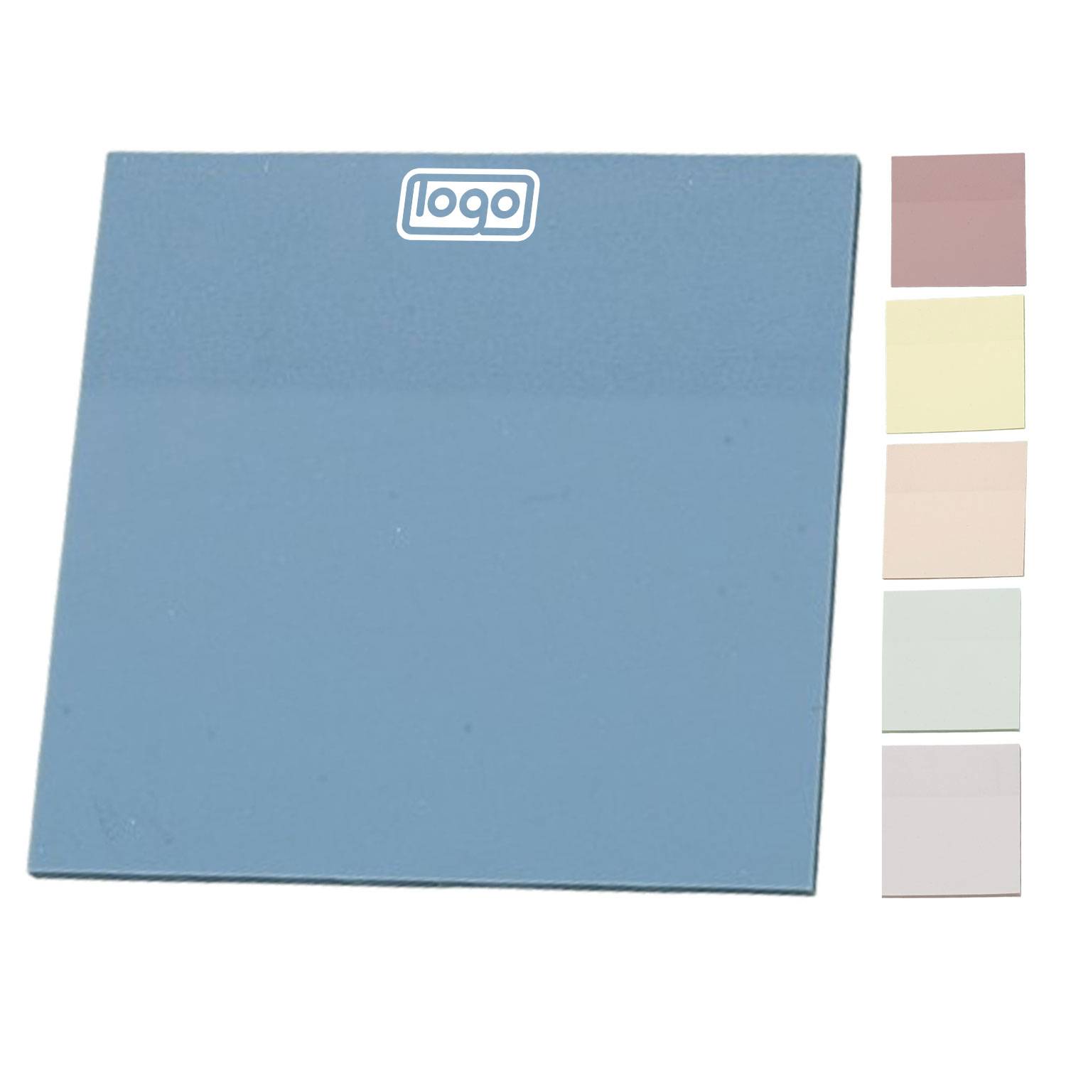 50 Sheets 3x3in PET Translucent Sticky Notes 3