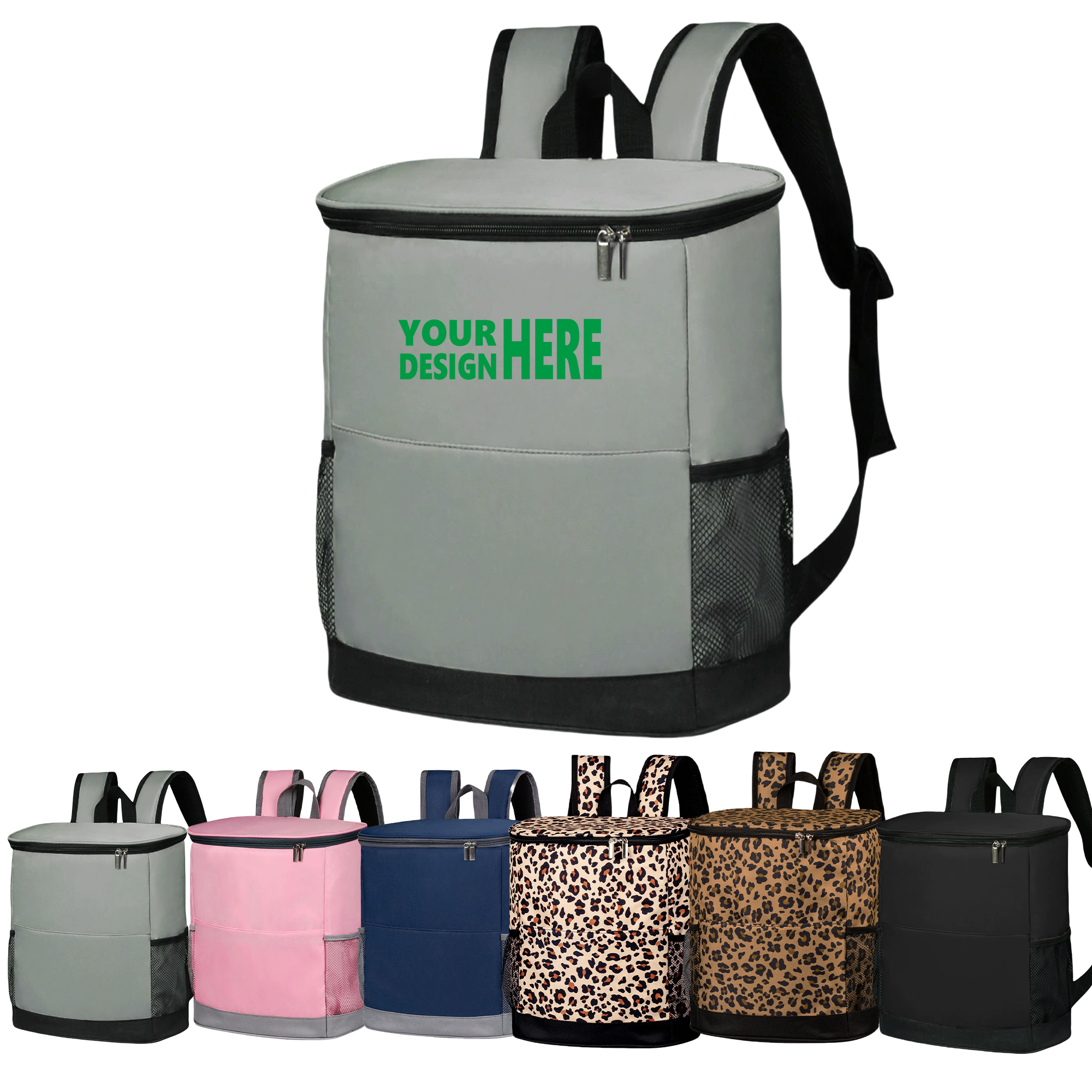 15L Oxford Cloth Picnic Cooler Bag Backpack 2