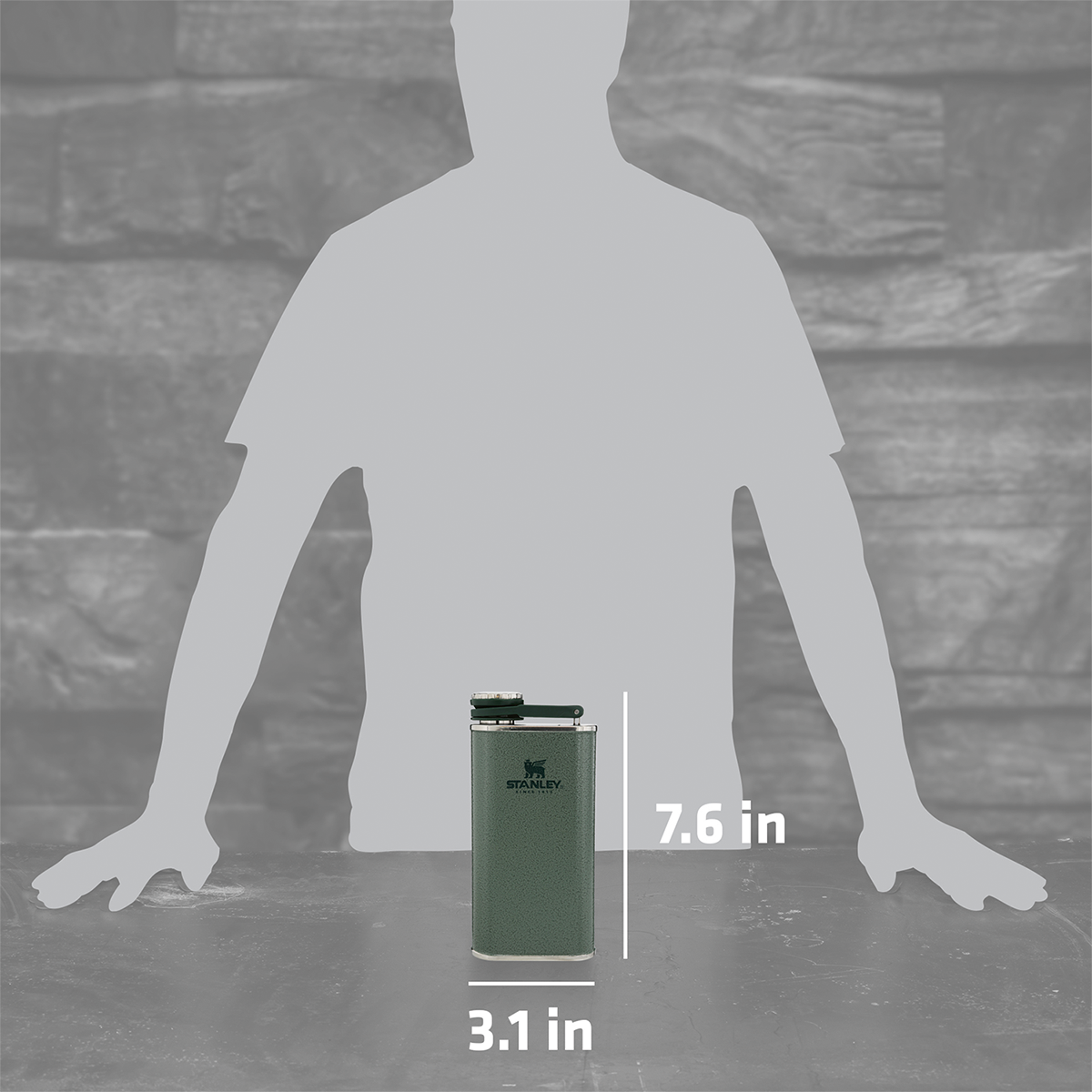 Stanley® 8oz Classic Easy Fill Wide Mouth Flask 58