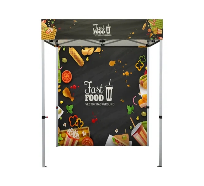 6' x 6' Aluminum Canopy tent - Hardware + Topper 1