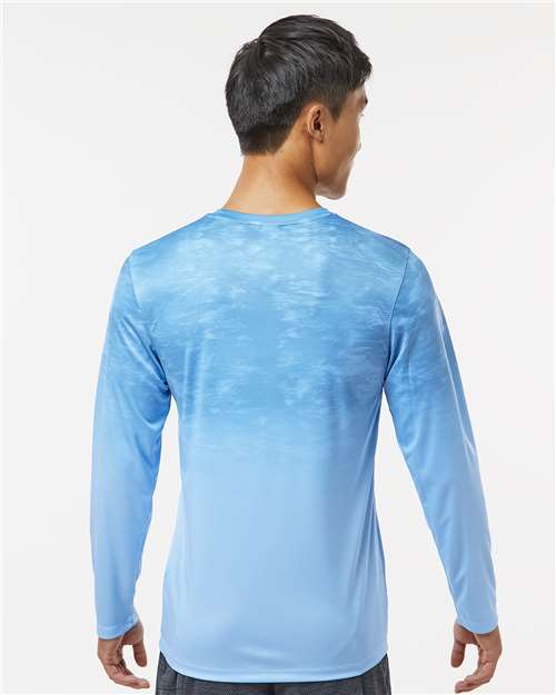 Unisex Montauk Oceanic Fade Performance Long Sleeve T-Shirt - 229 10