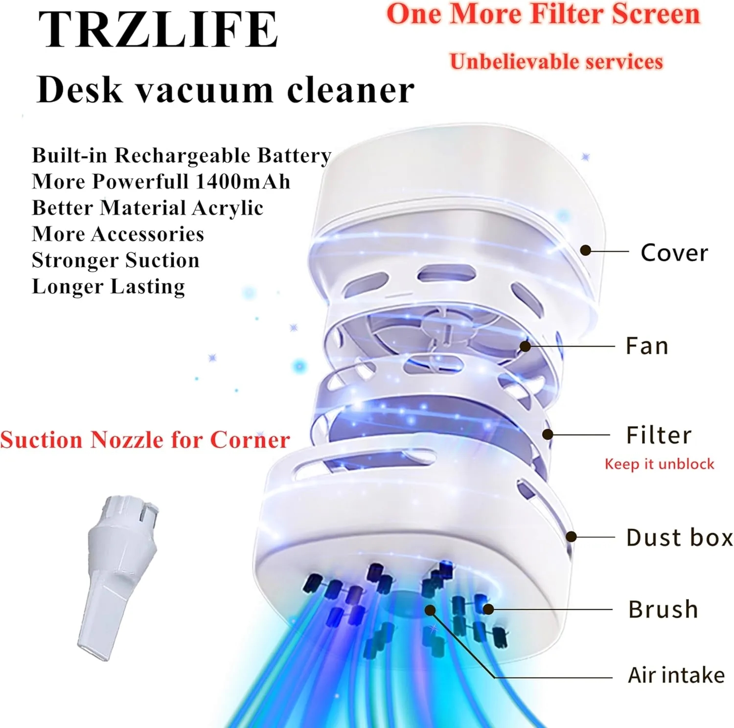 Desktop Vacuum Cleaner 3