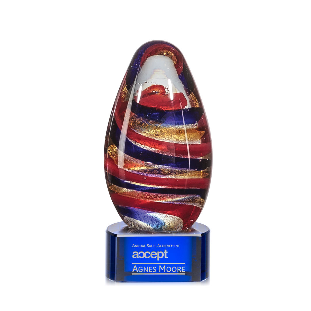 Zenith Award on Paragon Base - Blue 7