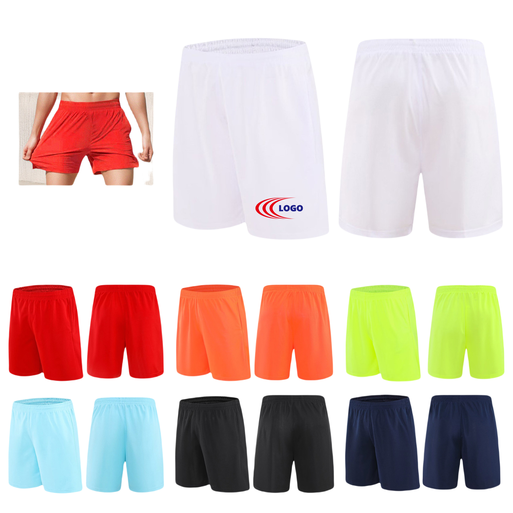 Sports Polyester Quick Drying Shorts MOQ10 2