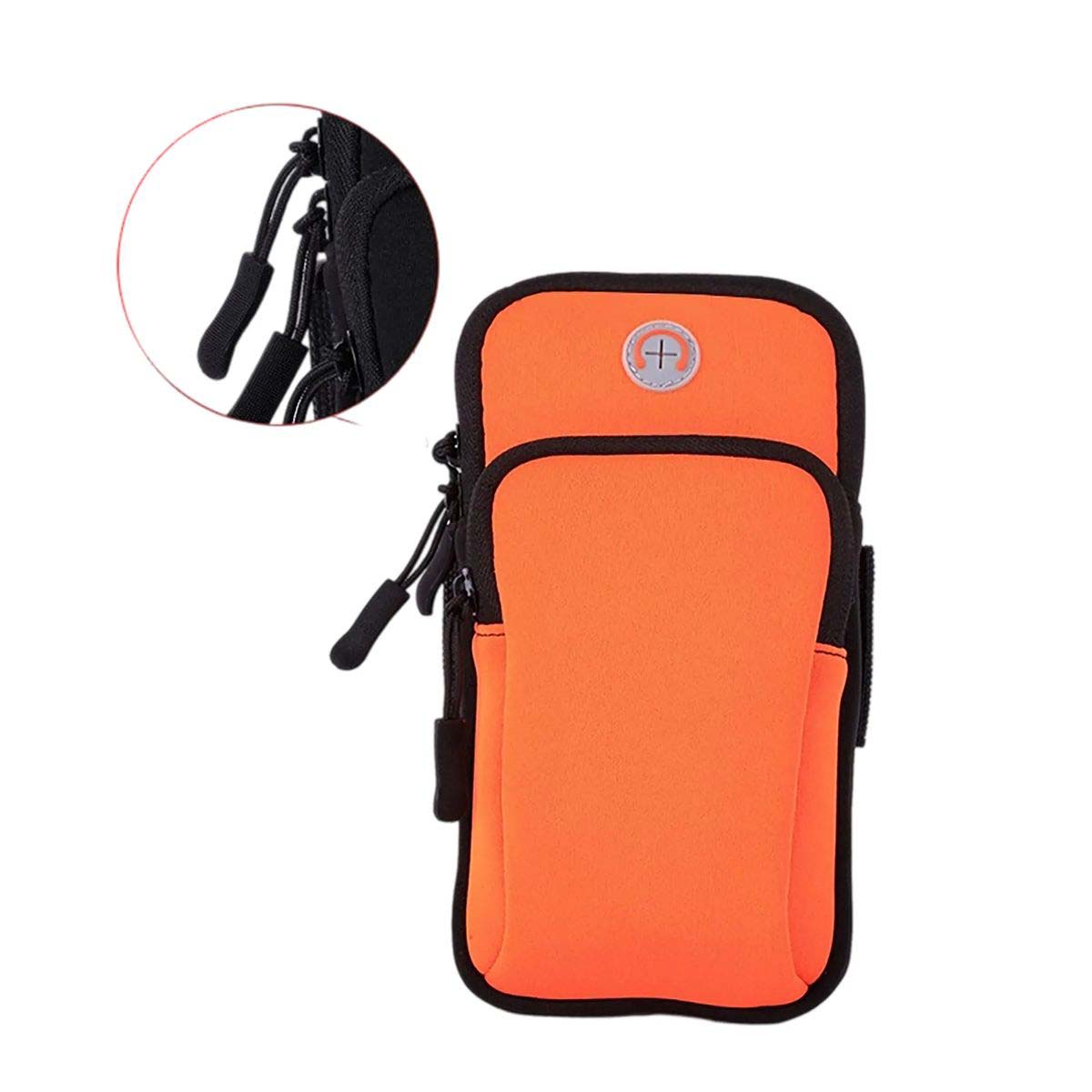 Breathable Arm Phone Holder with Key and Card Storage 3