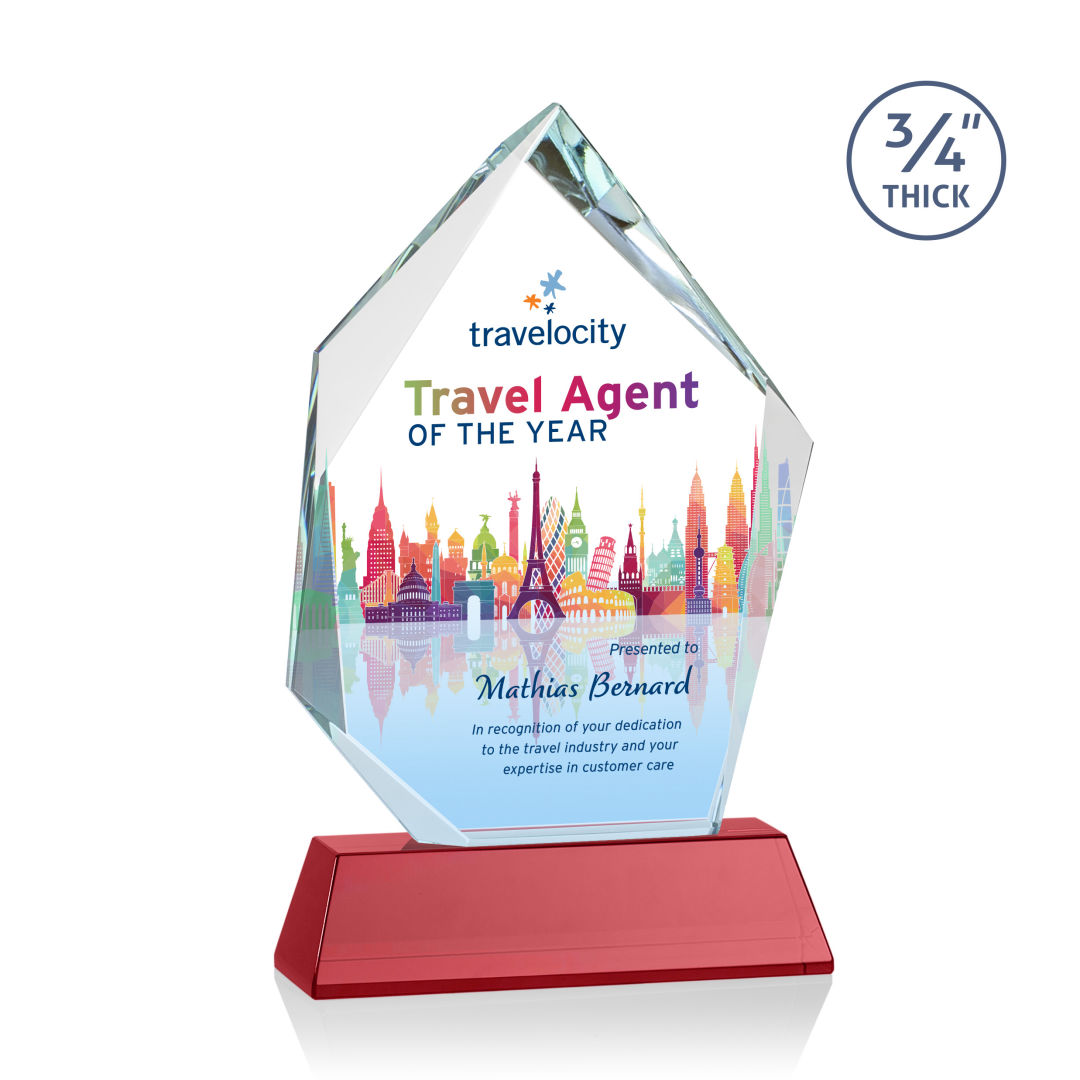 Deerhurst Ice Peak VividPrint™ Award on Newhaven - Red 6