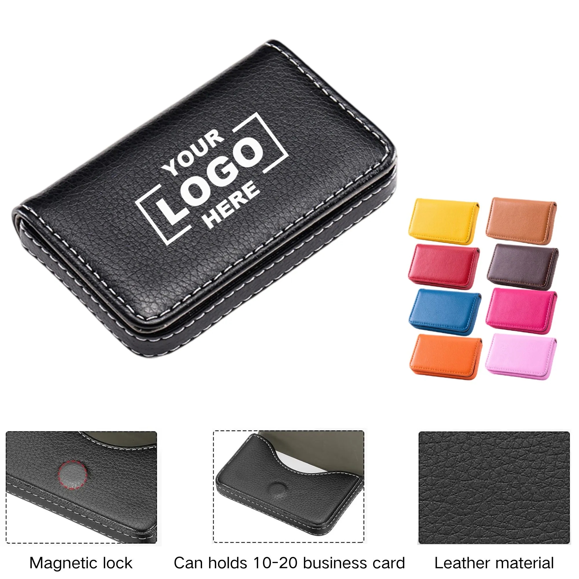 PU Leather Business Card Case