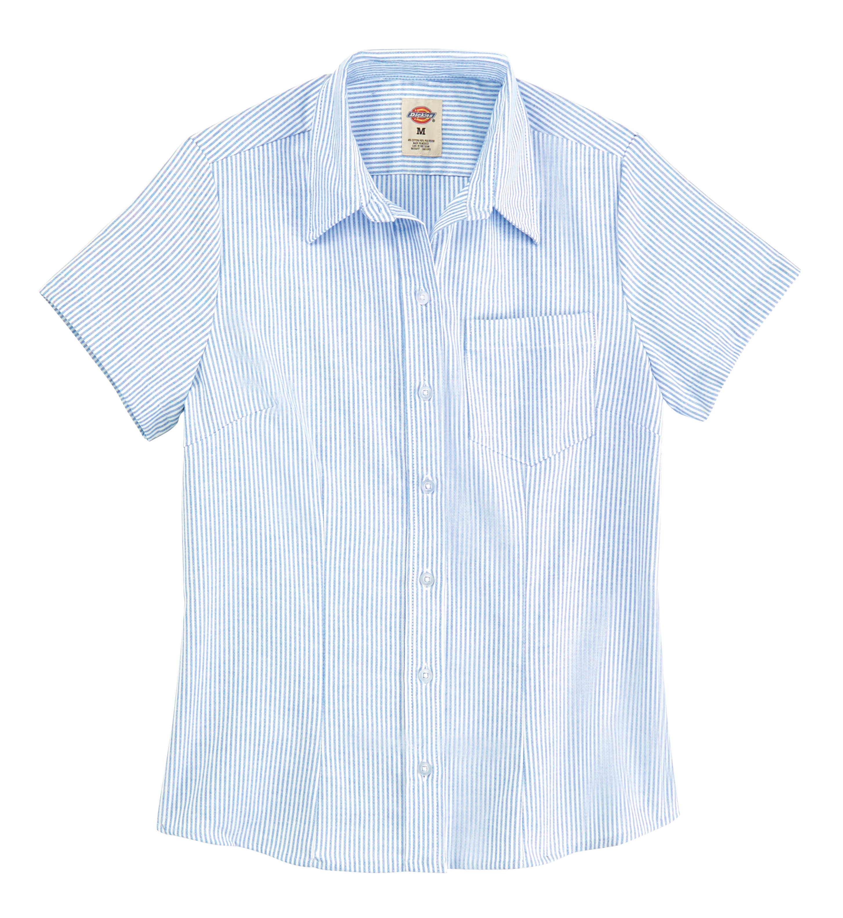 Dickies® Women's Short-Sleeve Stretch Oxford Shirt 5