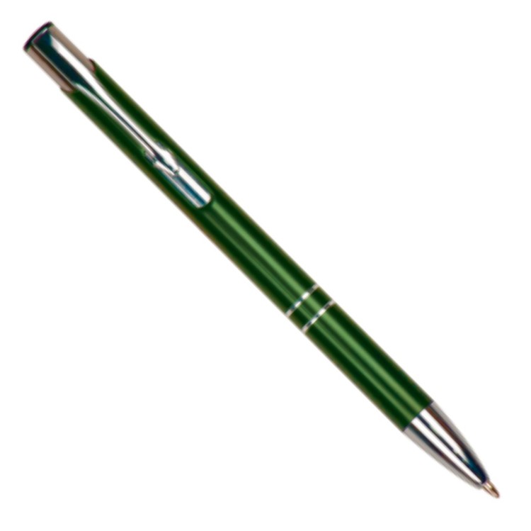 Laser Engraved Green Ball Point Pen 1