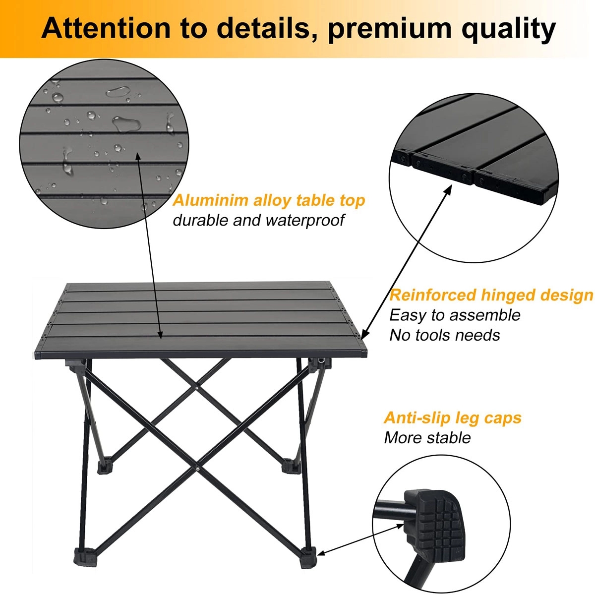 Folding Beach Table 6