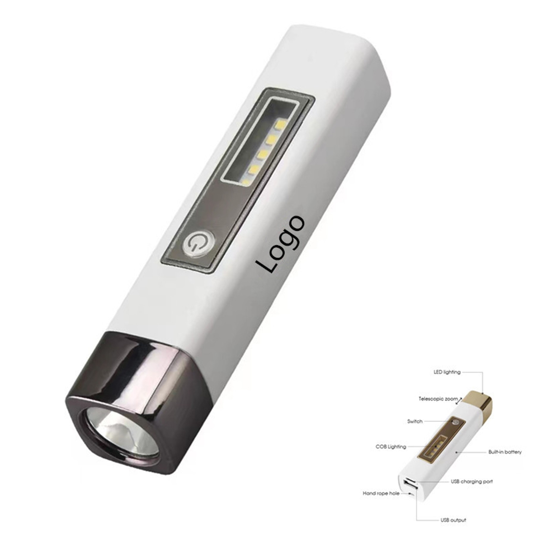 Waterproof Zoom Flashlight 1