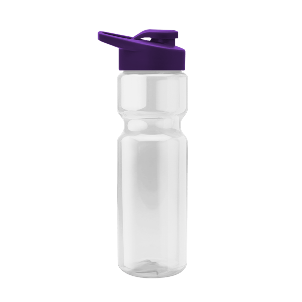 Blazer 28oz Transparent Bike Bottle w/Drink-thru Lid 796