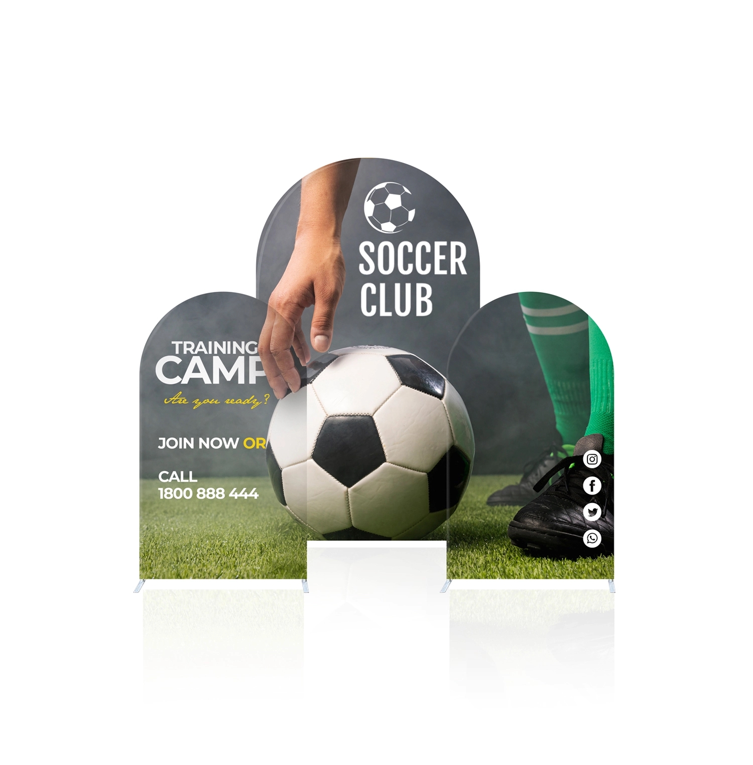 Modular Tension Fabric Display Kit 1 2