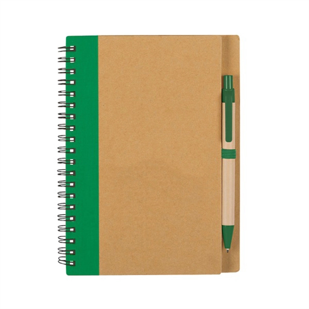 Eco Spiral Notebook w/Pen 5