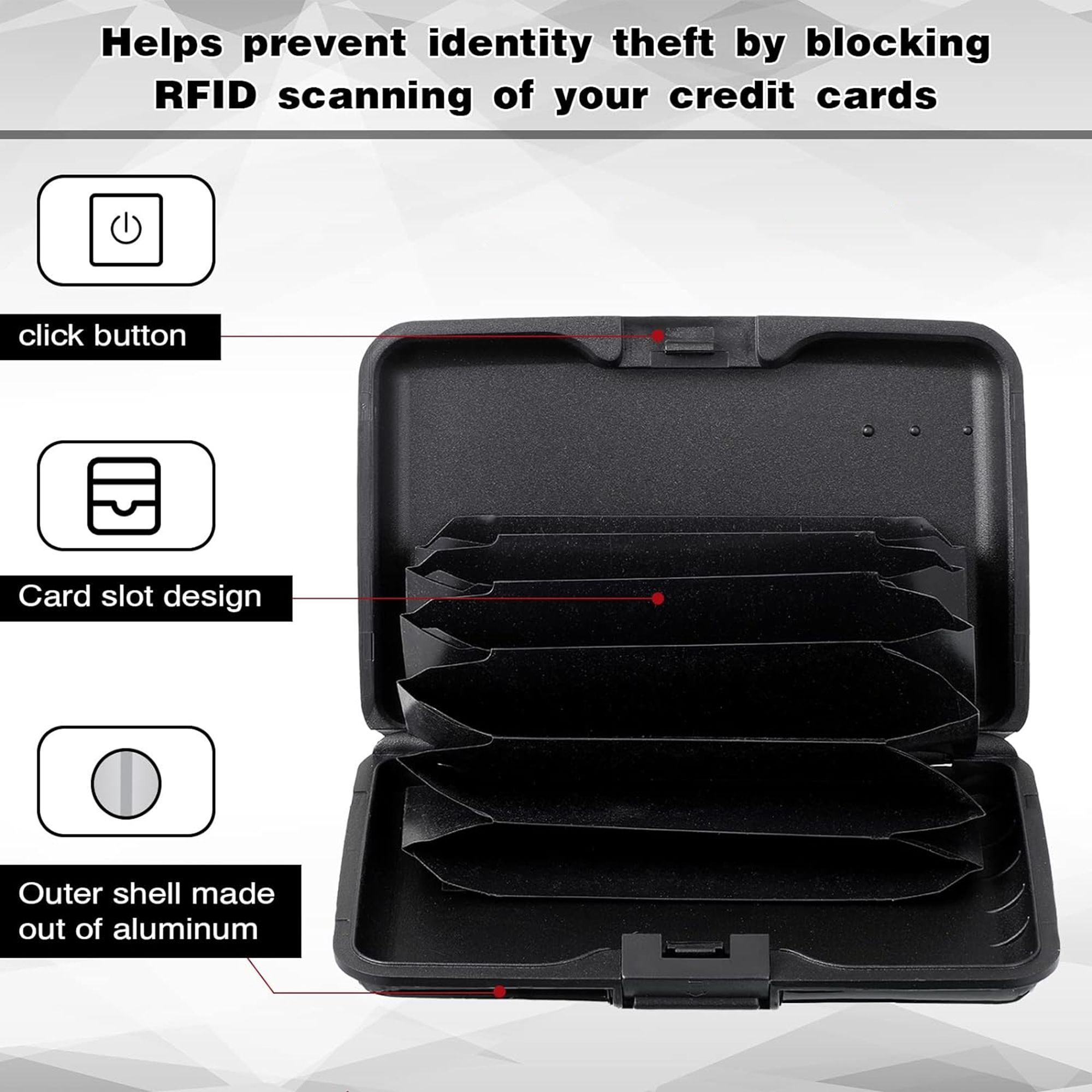 Metal Credit Card Wallet 2