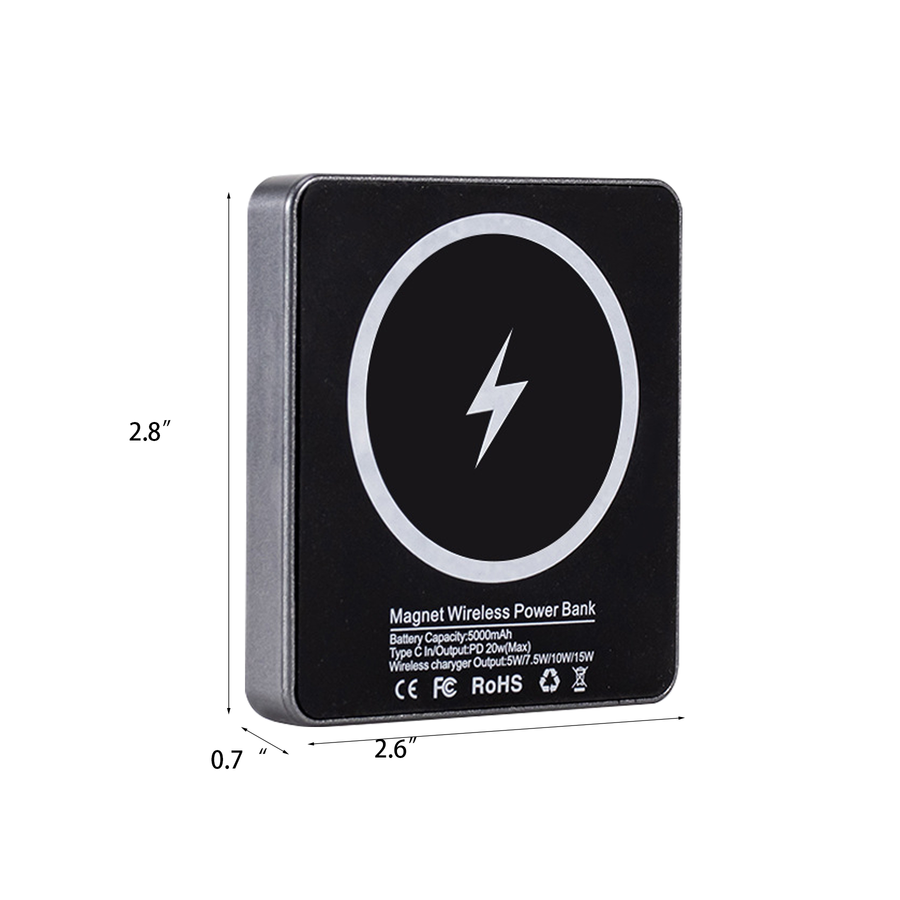 5000mAh Portable Foldable Wireless Charger 3