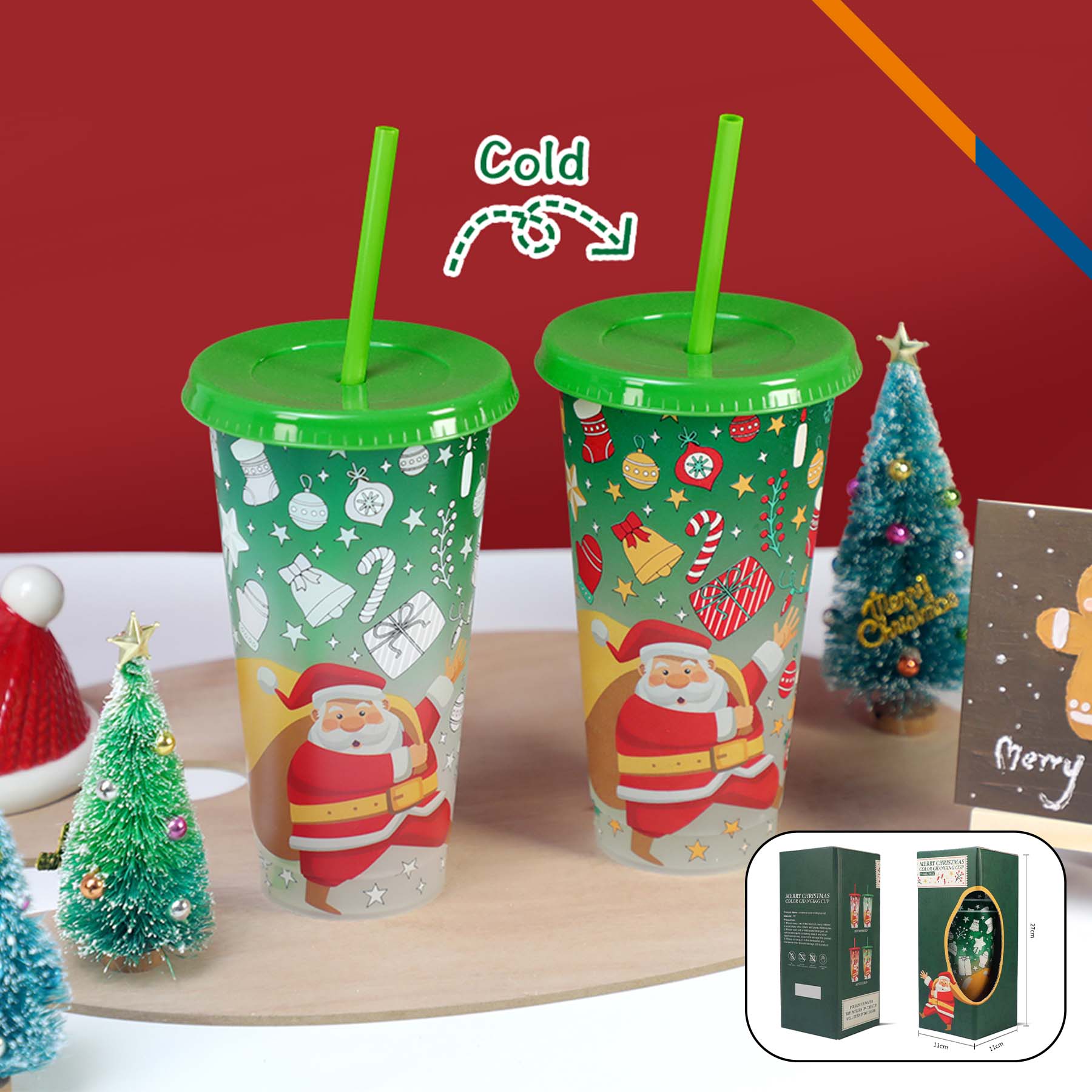 Mirok Cold Color Changing Tumbler - 24 OZ. 27