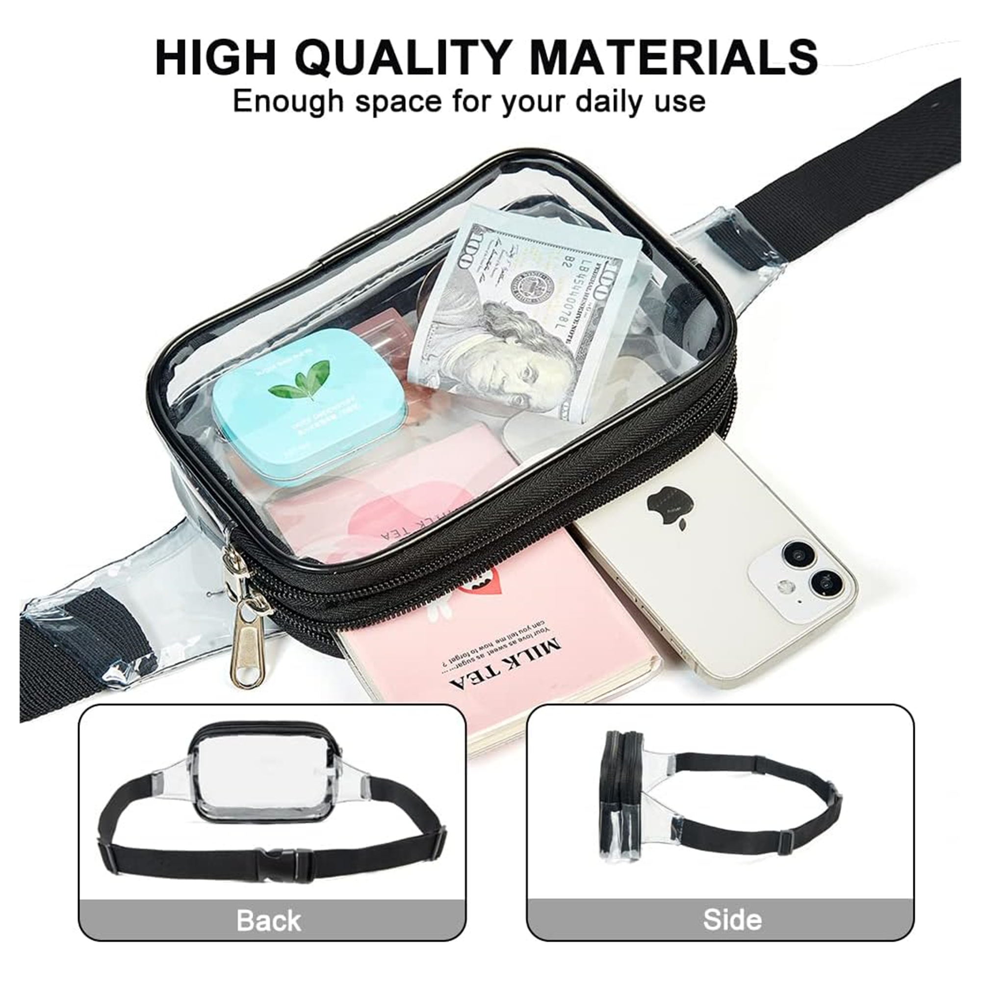 Mini Clear Waist Bag 4