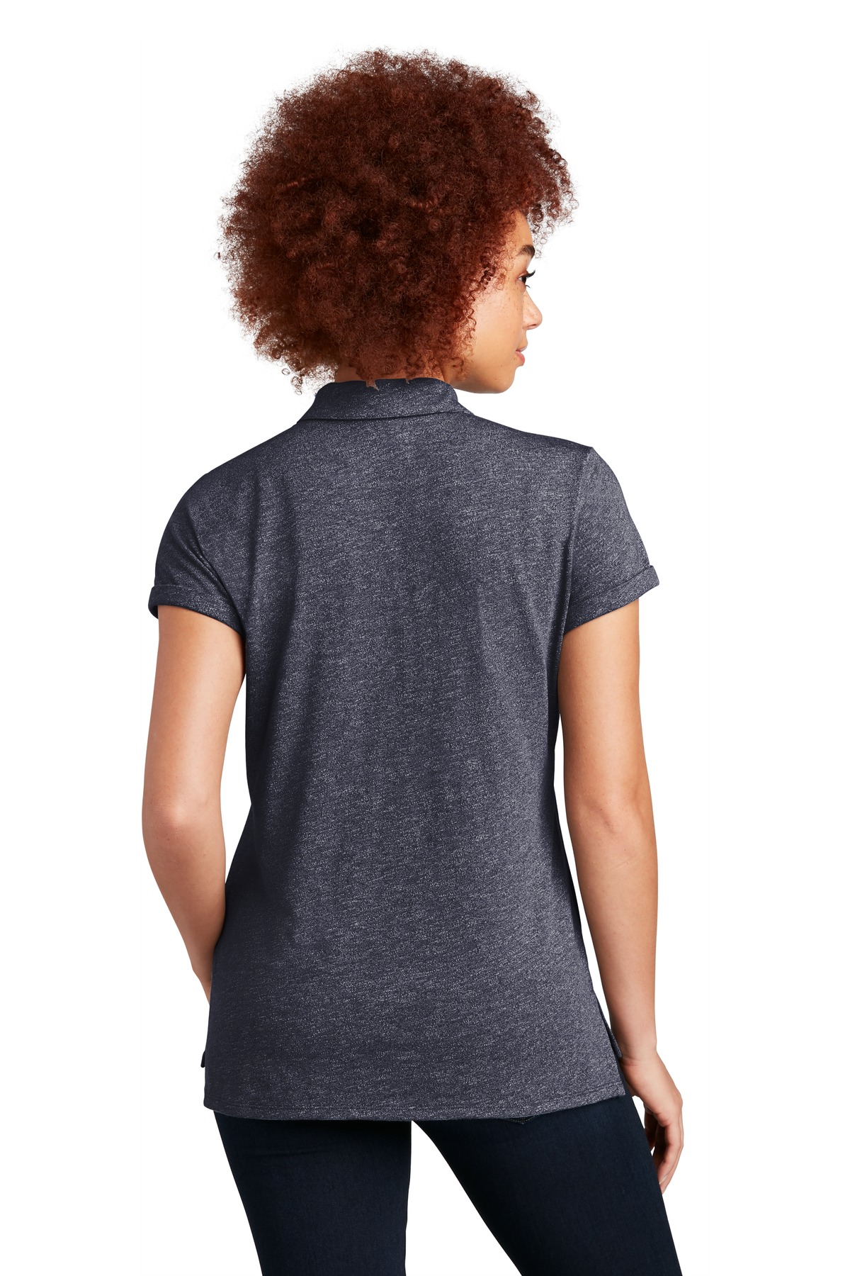 New Era Women's Slub Twist Polo LNEA301 8