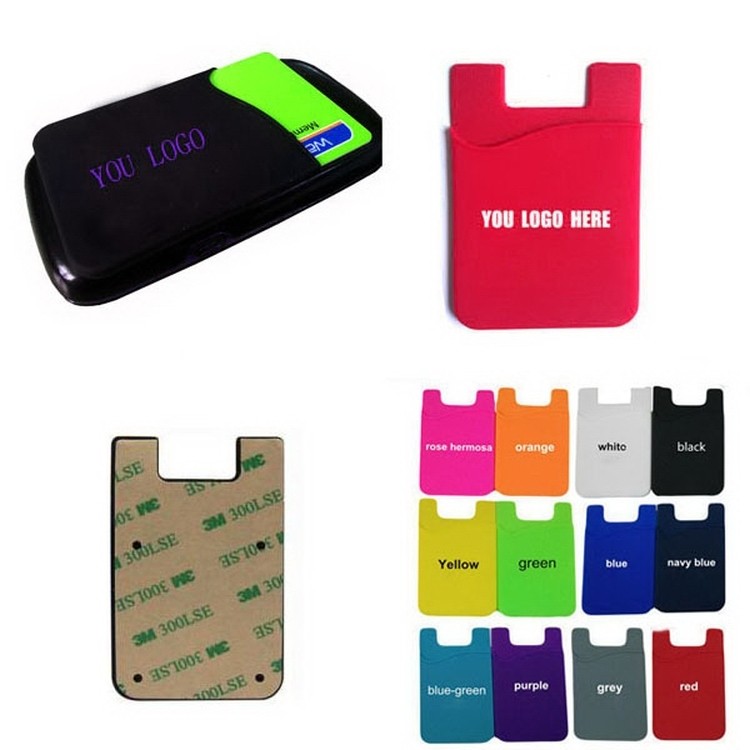 Silicone Cell Phone Wallets 2