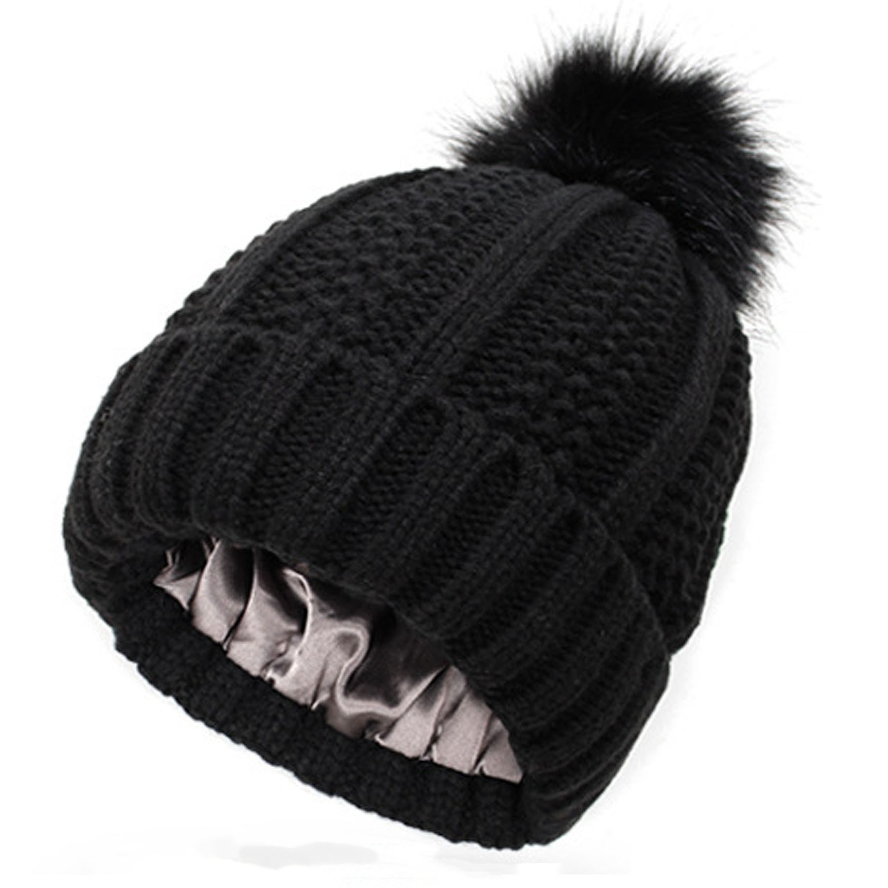 Winter Thick Knit Hat 3