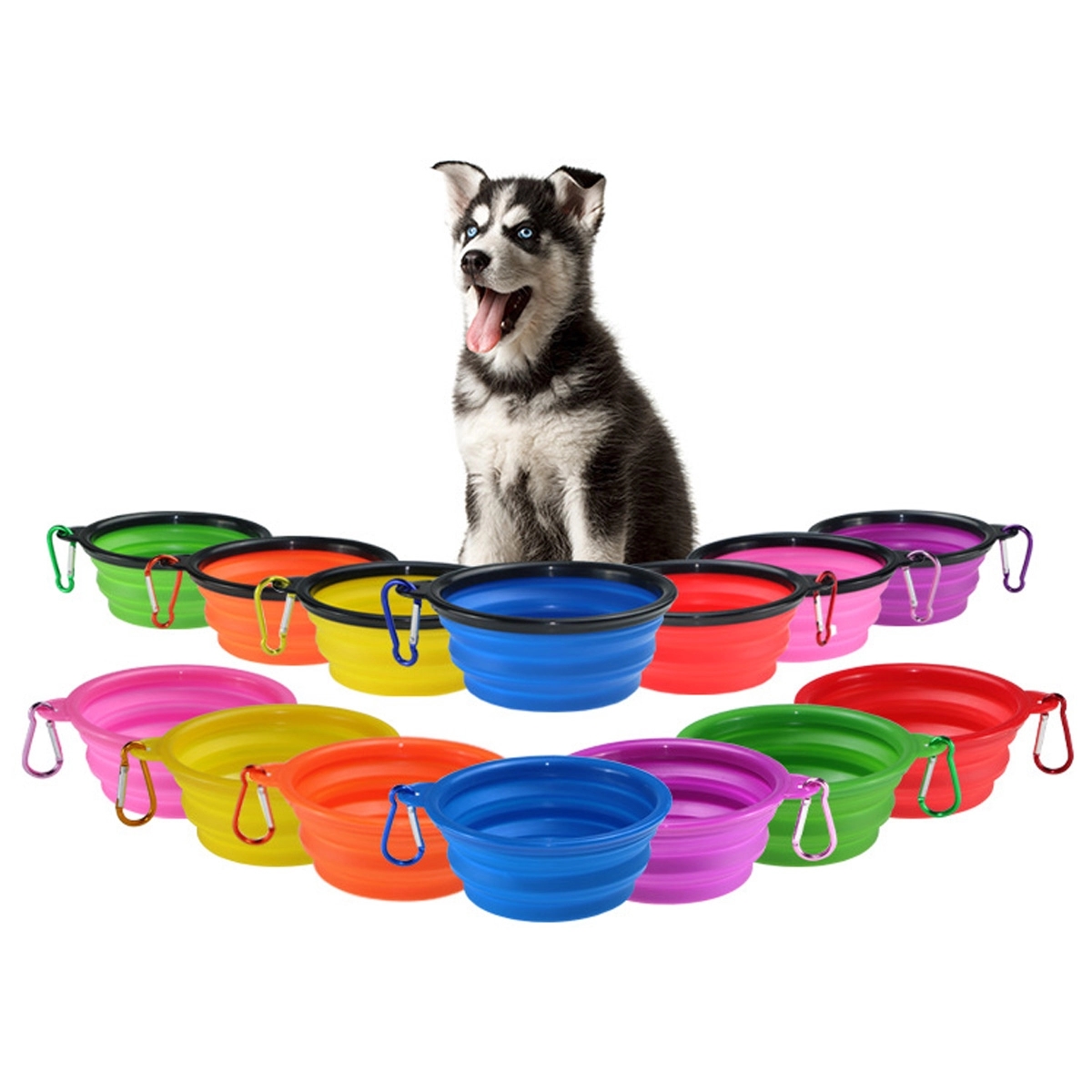 Silicone Collapsible Dog Bowl 3