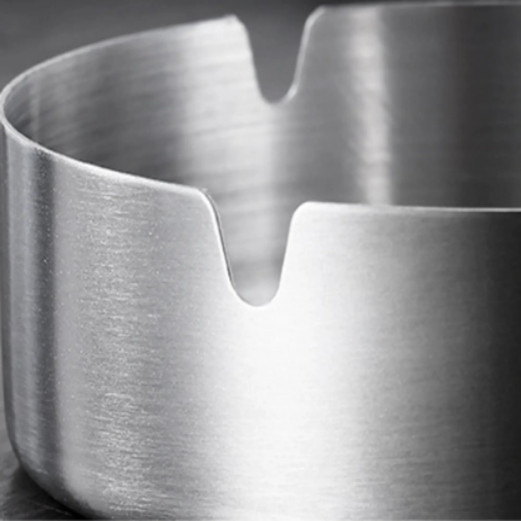 Stainless steel commercial minimalist advertising  ashtray 10