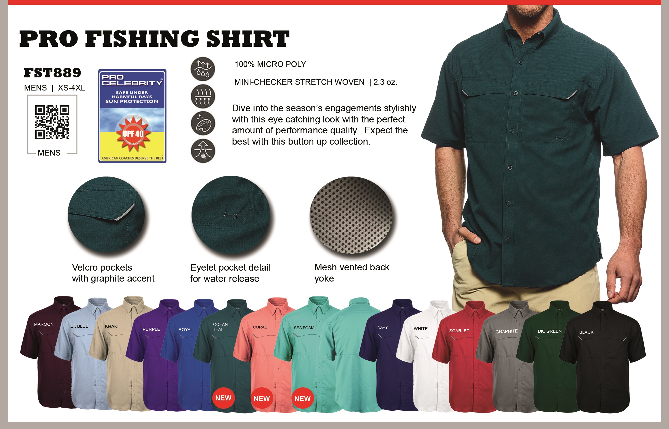 Men's Pro Fishing Shirt 10