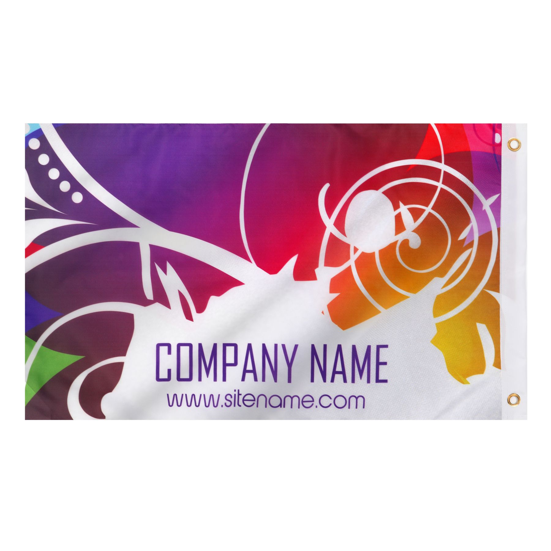 3' X 5' Double Sided Printed Polyester Flag 4