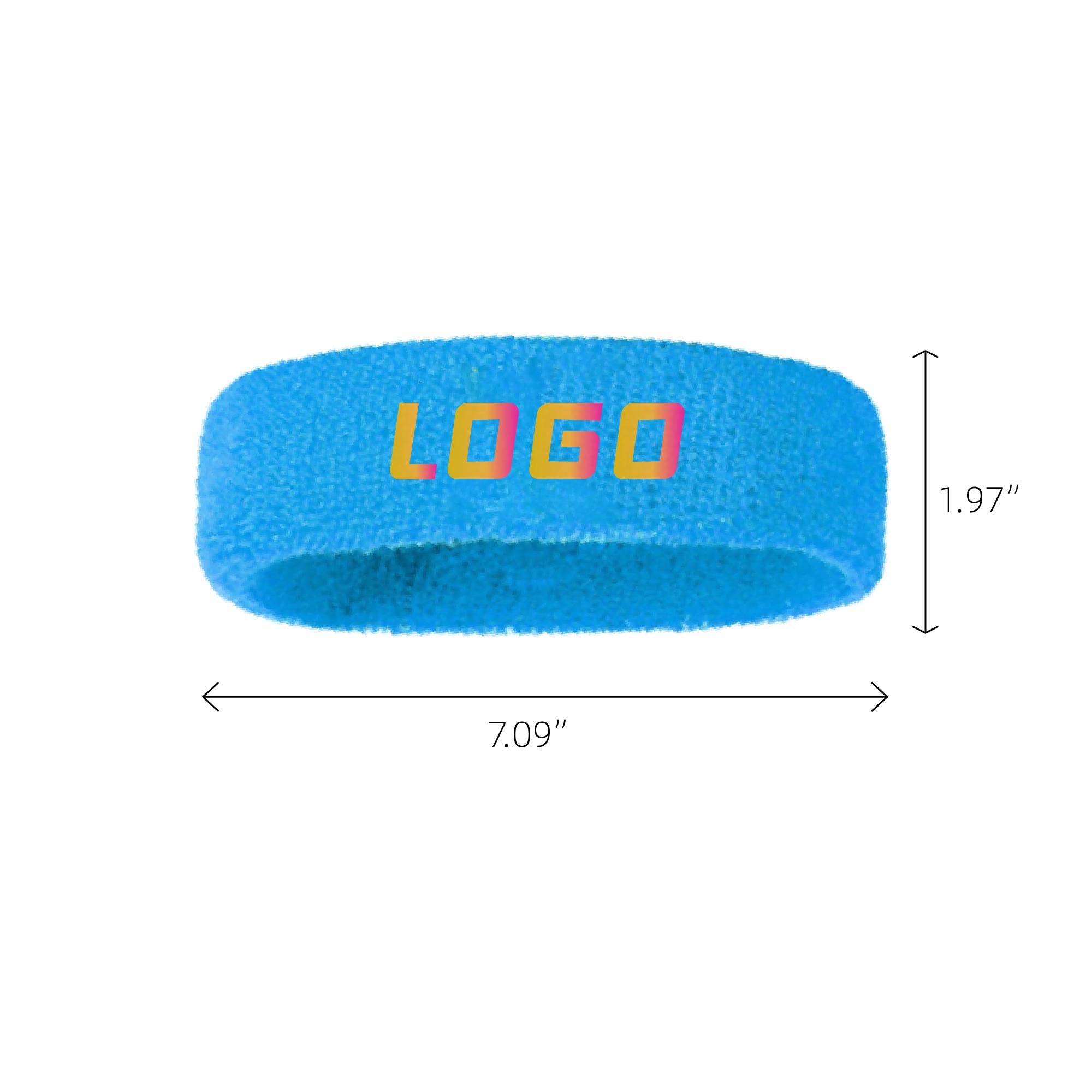 MOQ 10pcs Terry Cloth Headbands 2