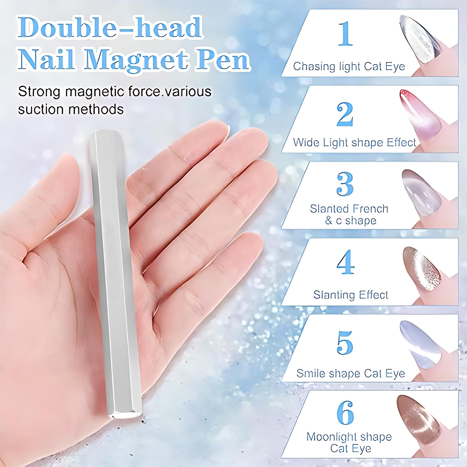 Super Strong Magnetic Nail Gel for Extensions & Thickening 6