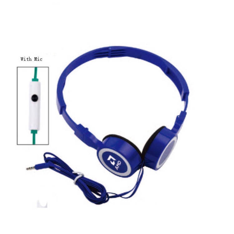 Foldable Headphones with Mic 1