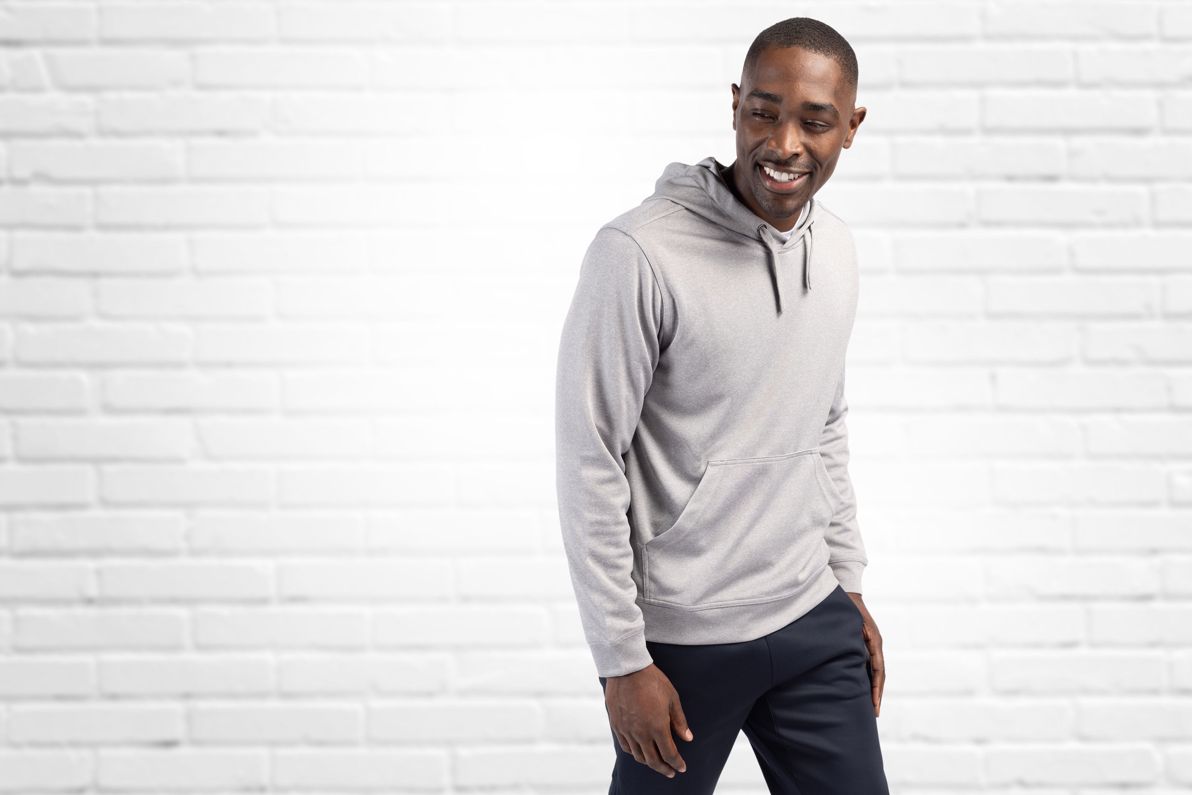 Clique Lift Solution-dyed Performance Unisex Hooded Pullover Sweatshirt 11