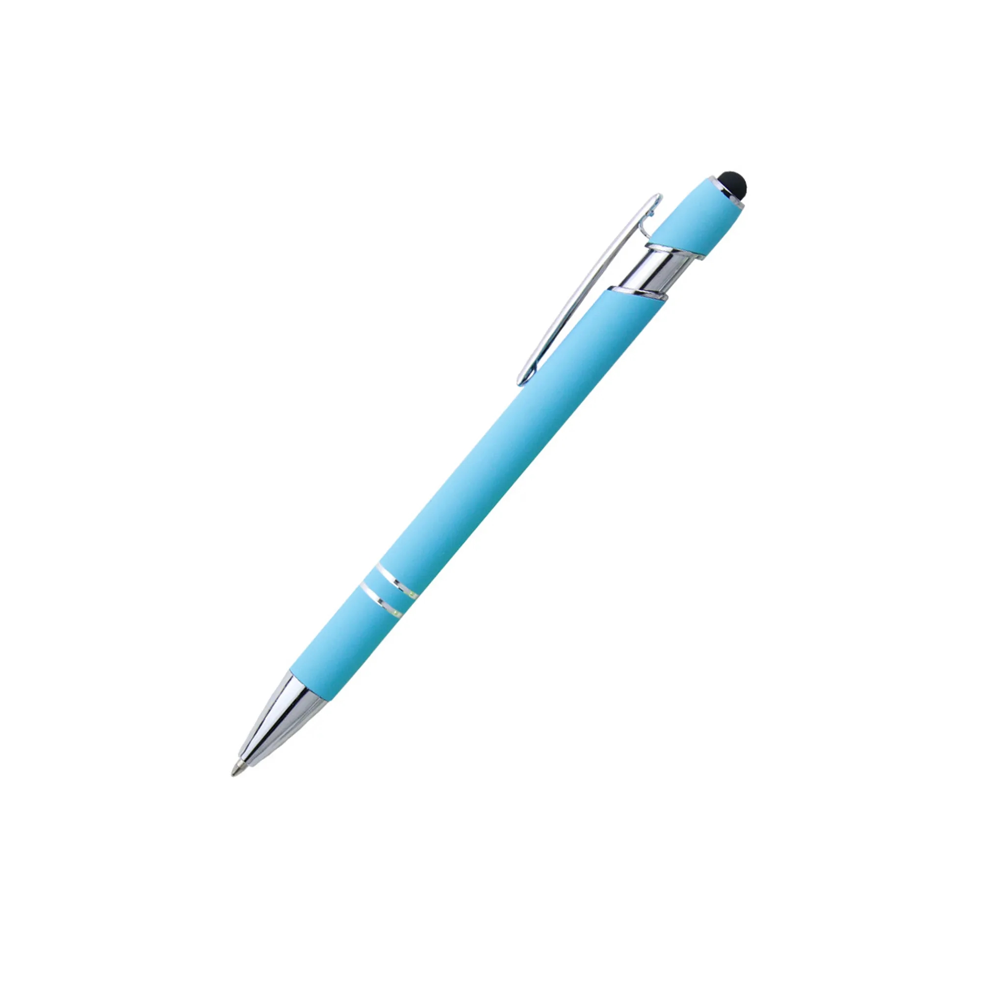 Soft Touch Click Metal Ballpoint Pen 4
