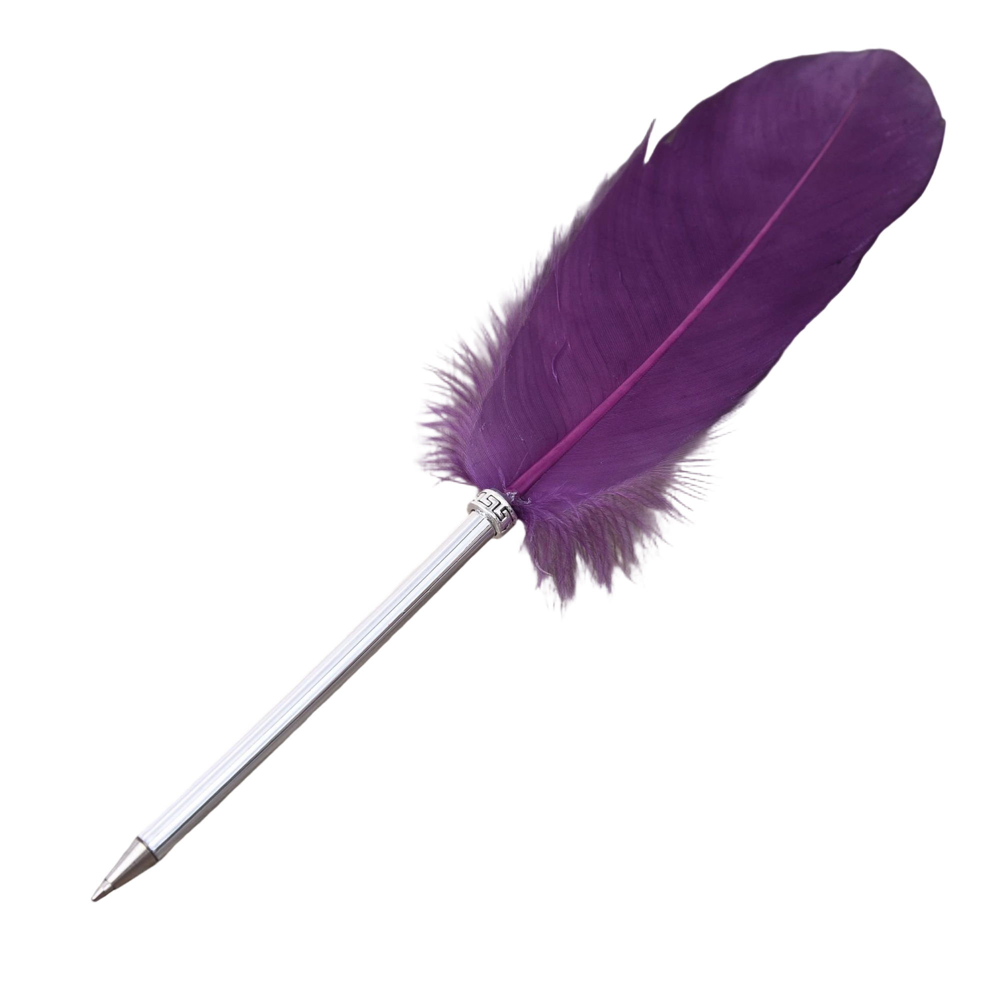 Feather Quill Ballpoint Pen Decorative Writing Gift 5