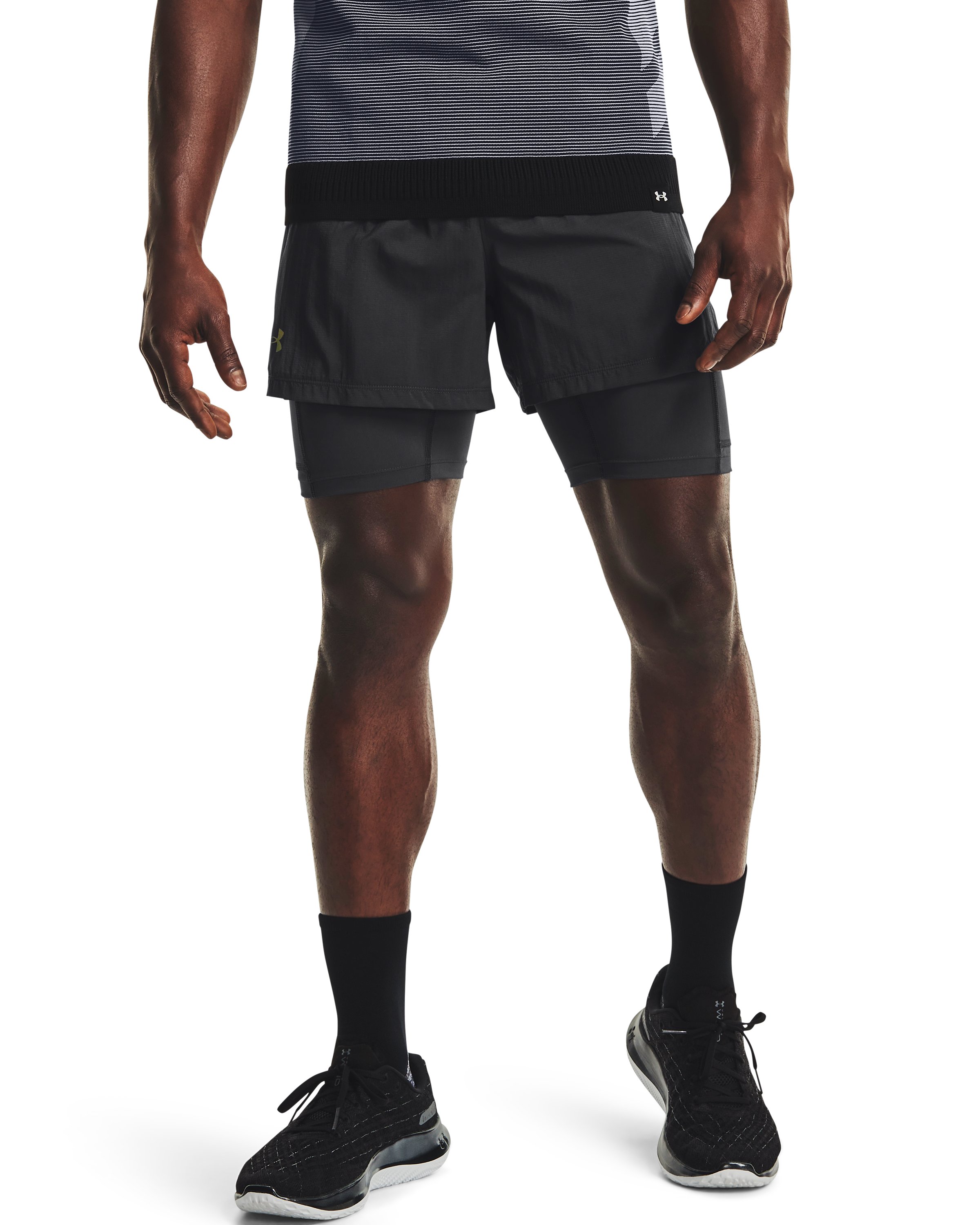 Men's UA RUSH Run 2-in-1 Shorts 3