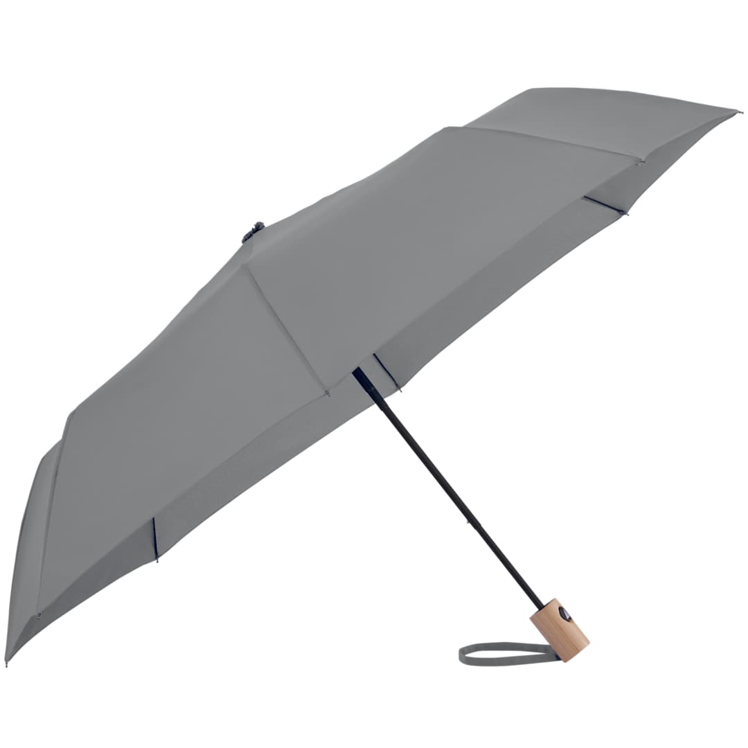42" Recycled Folding Auto Open Umbrella 302