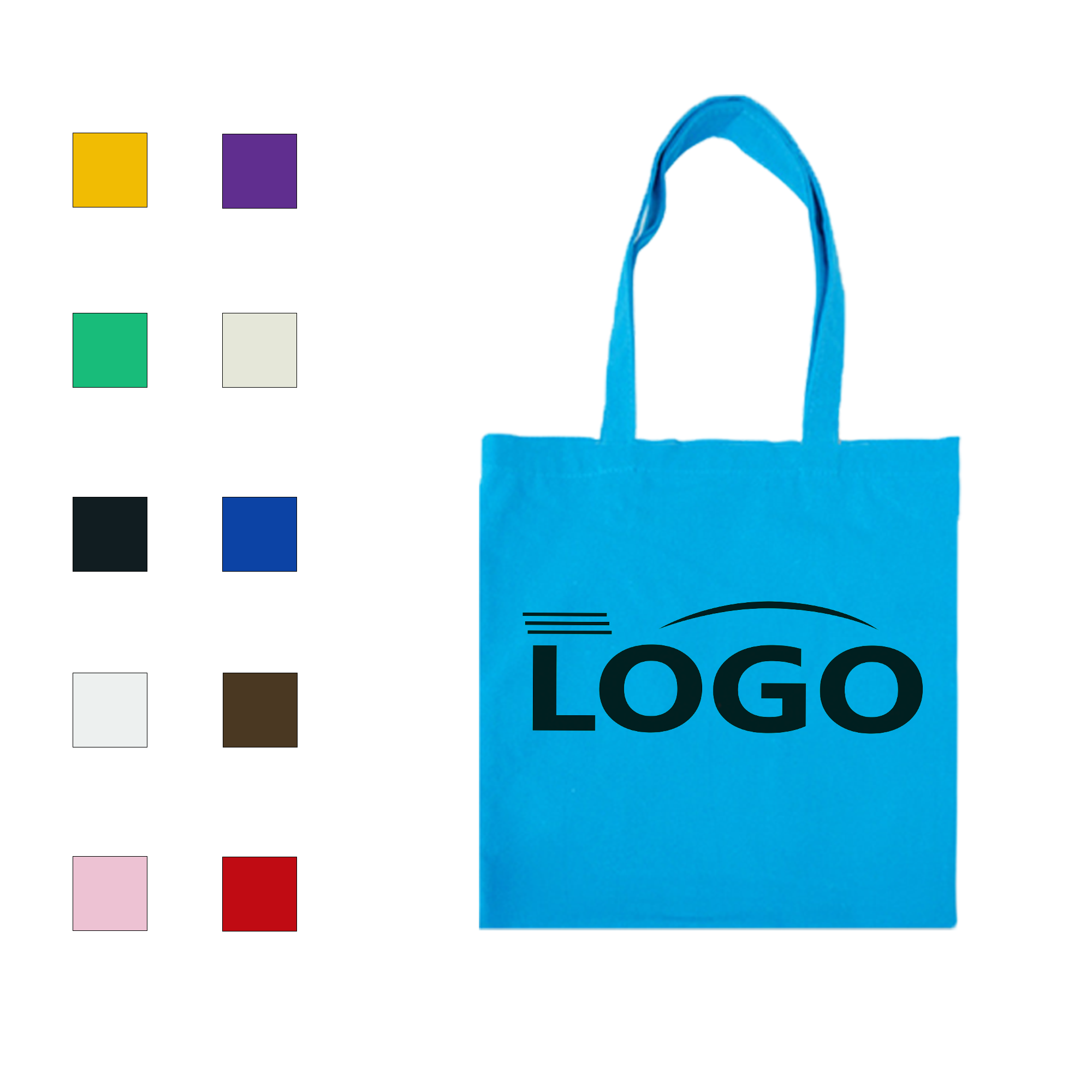 Lightweight Durable Large Capacity Canvas Tote Bag 4