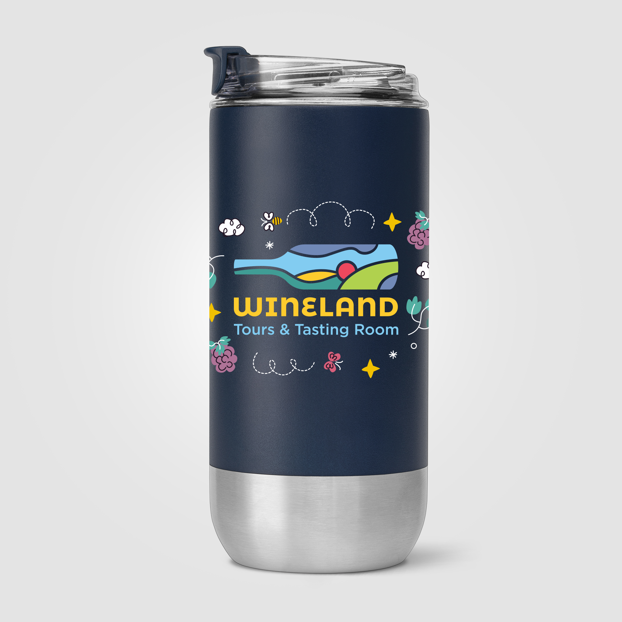 Glacier - 16 oz. Double-Wall Recycled Stainless Steel Tumbler 43