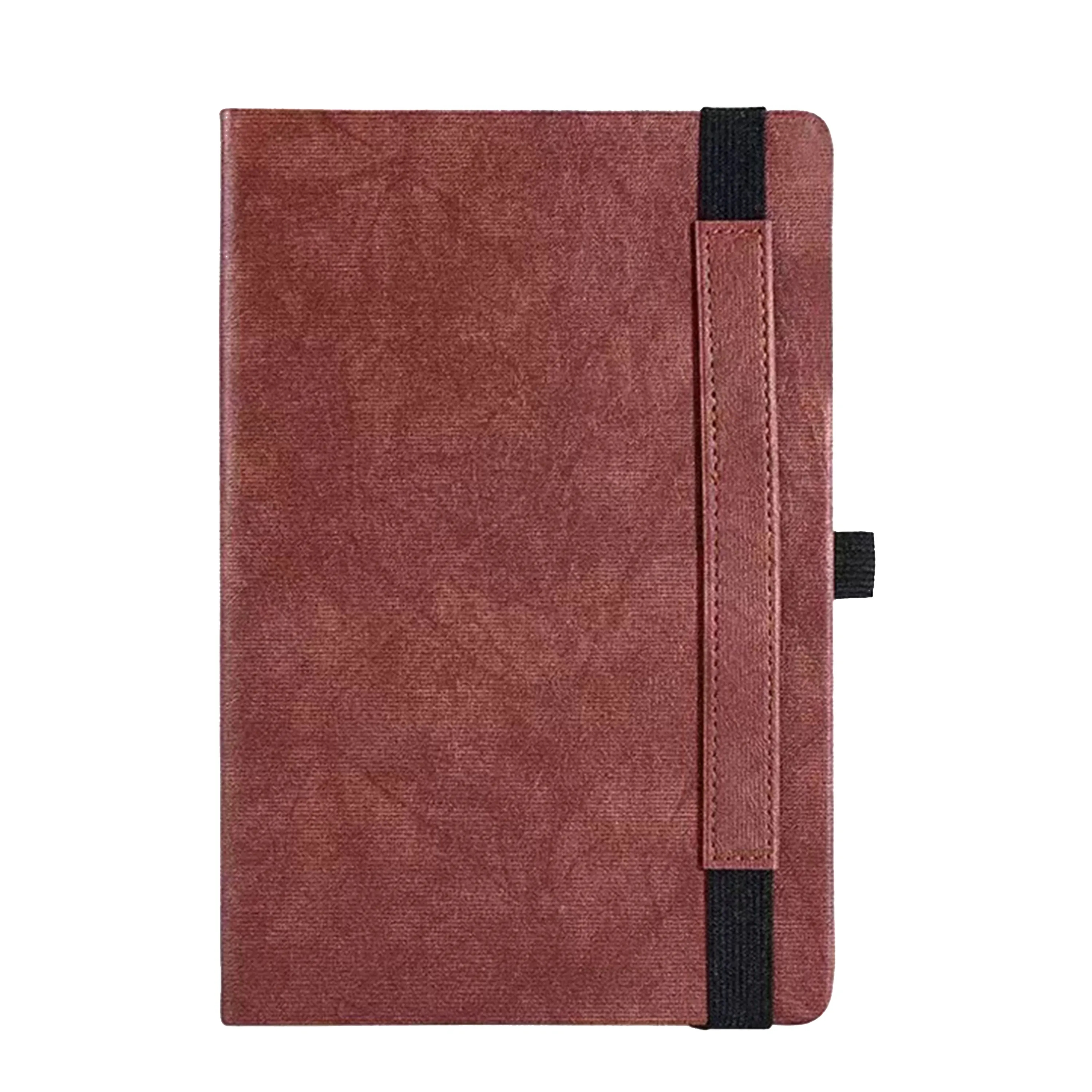 Durable A5 PU Leather Journal with Elastic Closure 7