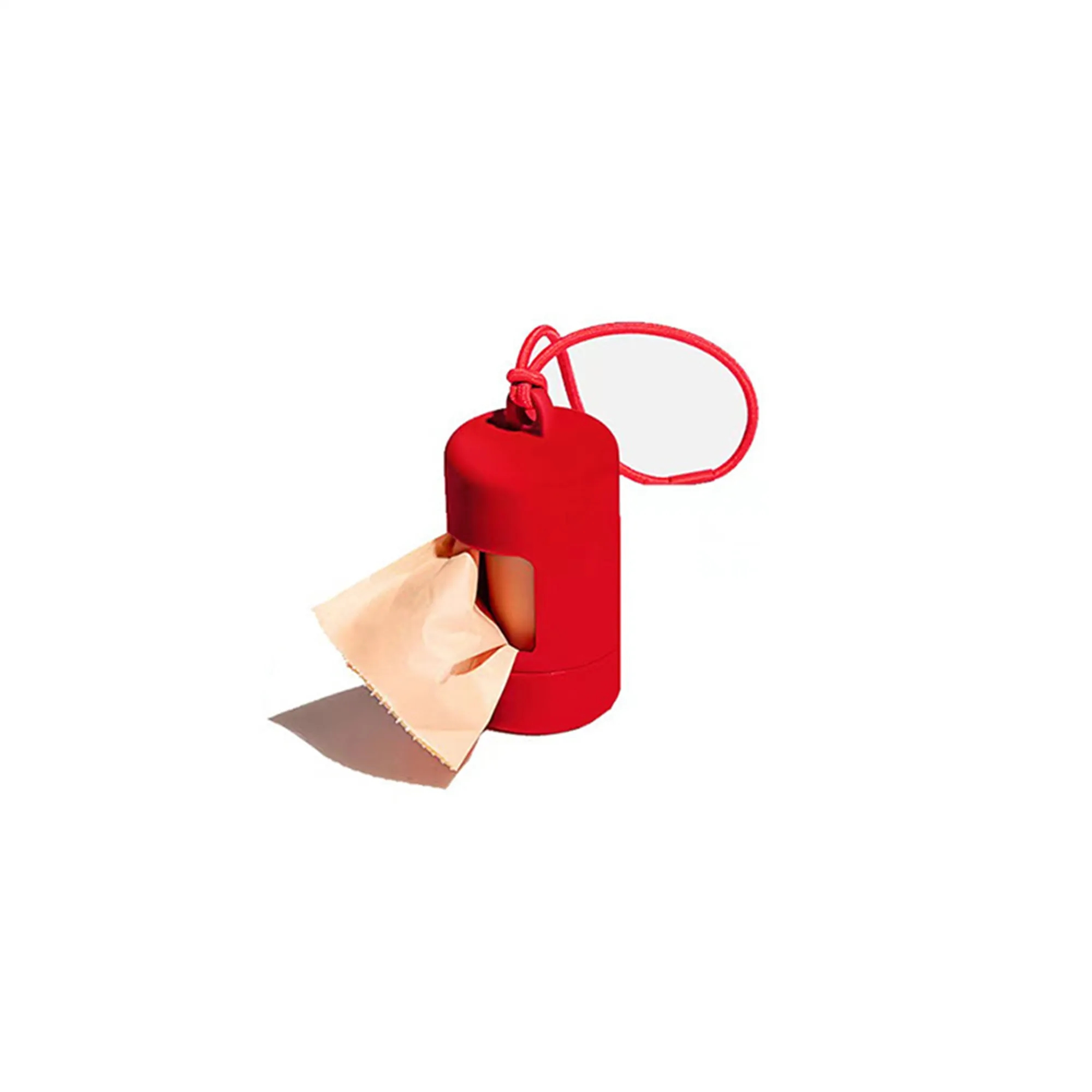 Rubber Paint Poop Bag Dispenser 4