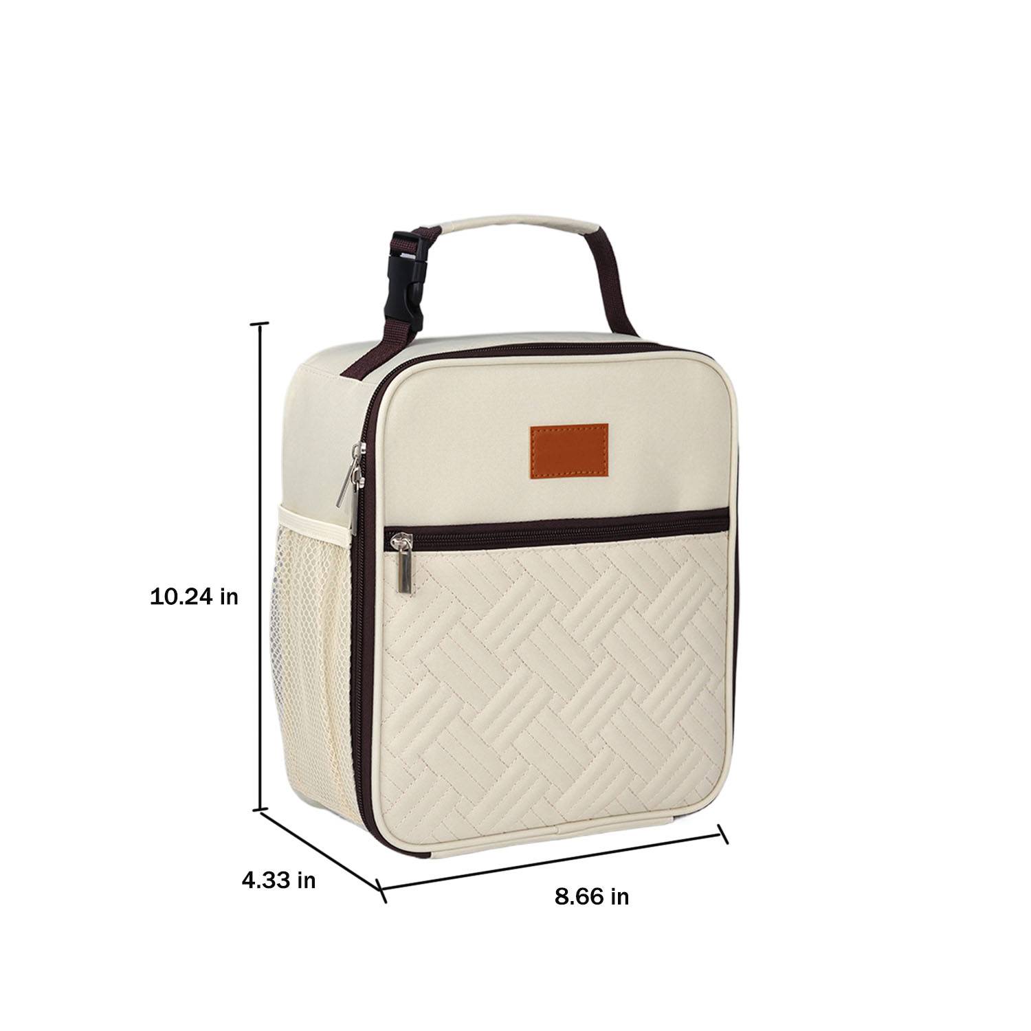 Waterproof Portable Insulated Lunch Bag Multiple Pockets 5