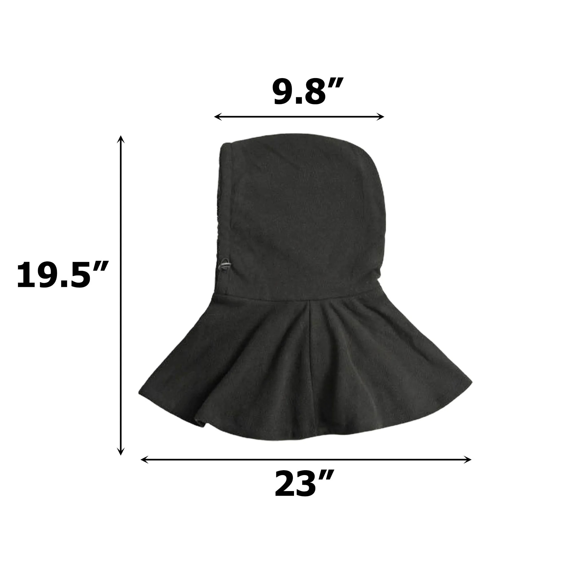 Fleece Wind-Snow Hood With Mask 3